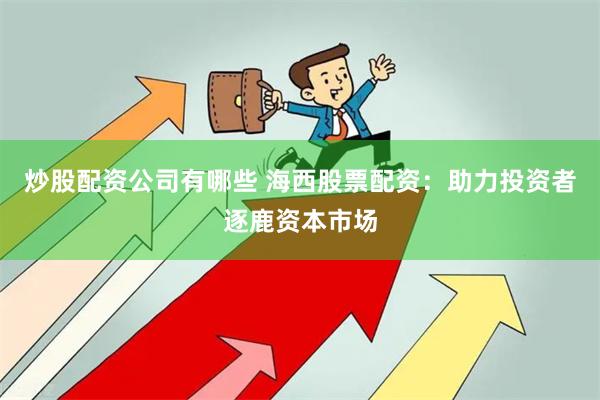 炒股配资公司有哪些 海西股票配资：助力投资者逐鹿资本市场
